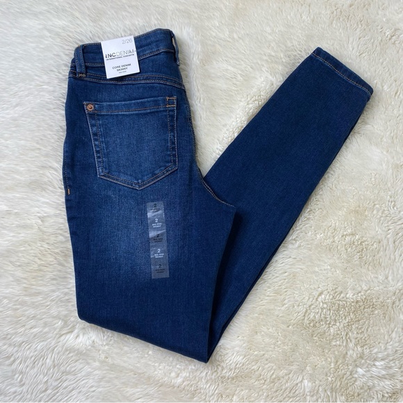 New INC International Concepts Women Core Denim Mid Rise Skinny Jeans - Picture 5 of 13